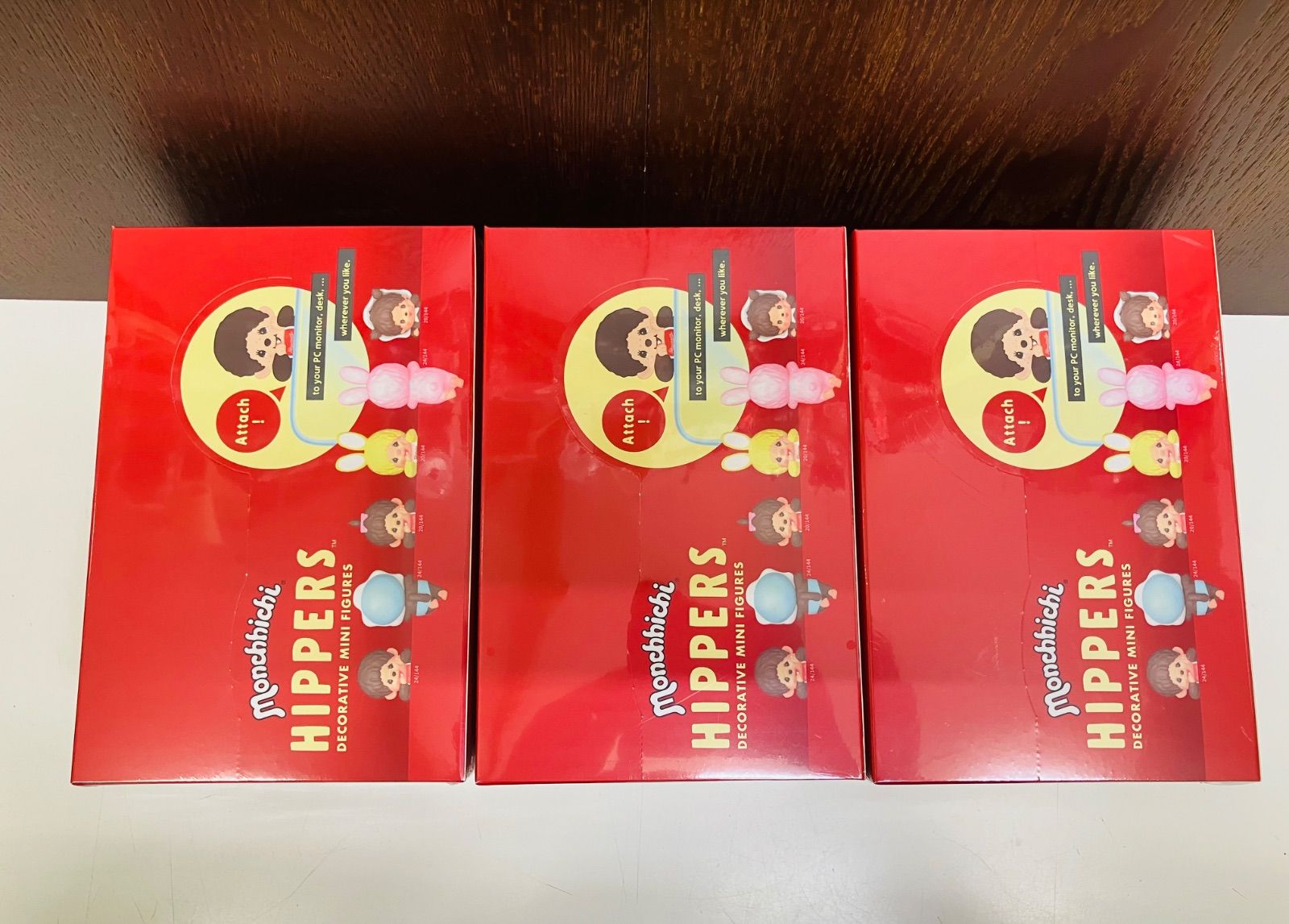 ヒッパーズ モンチッチ 36個セット ３BOX シュリンク付き