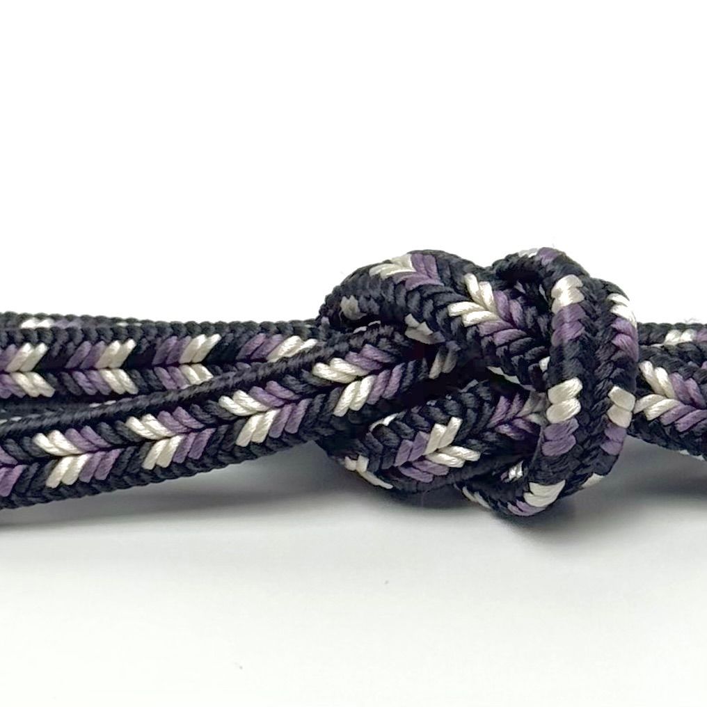 帯締め 渡敬 ゆるぎ 矢柄 より房 0086