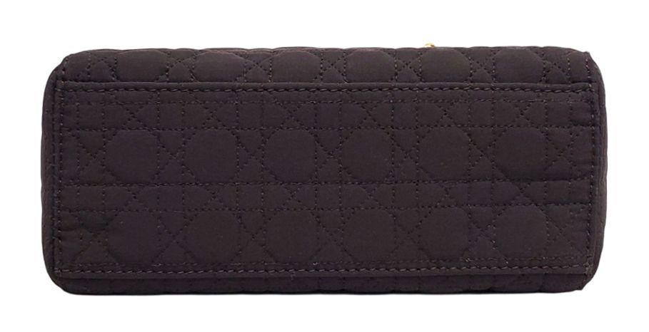 最大60％オフ！ D2907 クリスチャンディオール ミニ レディディオール 2wayハンドバッグ カナージュ ショルダー ベタ無 キャンバス 茶