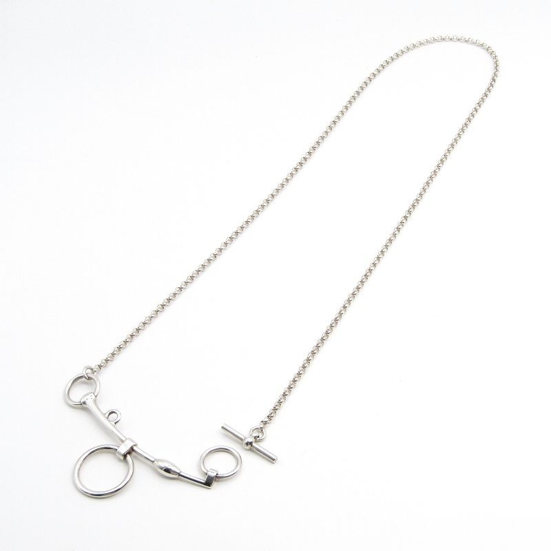 HERMES エルメス モール ドゥ ブリッド ネックレス Mors de Bride