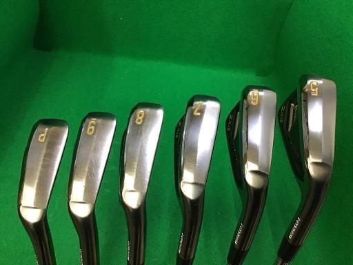 ダンロップ SRIXON ZXi5 ブラック 6S アイアンセット IR 純正特注シャフト フレックスS メンズ 男性用 右利き 右用 Bランク ゴルフクラブ