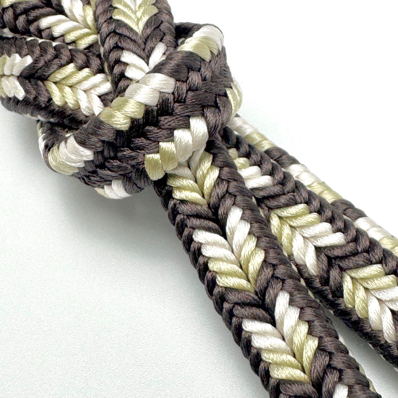  帯締め 渡敬 ゆるぎ 矢柄 より房 0087 帯締め 帯留め 帯飾り