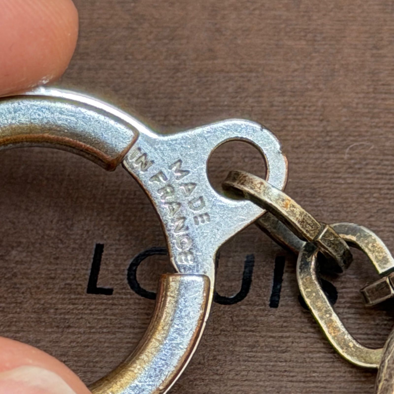 ☆ルイヴィトン キーリング ヴィトンカップ 2003年限定 キウイモチーフ