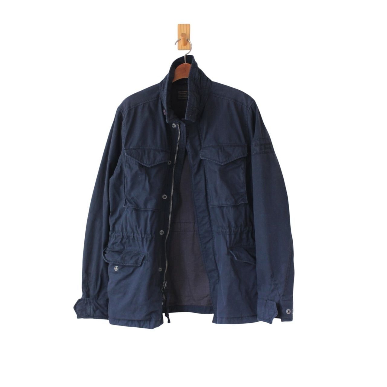 ABERCROMBIE & FITCH アバクロ 00s フィールドジャケット M-51型 濃紺 