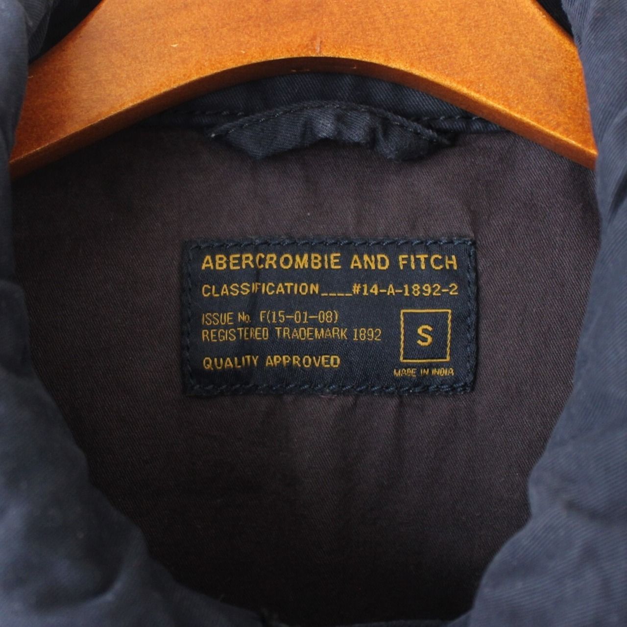 ABERCROMBIE & FITCH アバクロ 00s フィールドジャケット M-51型 濃紺 