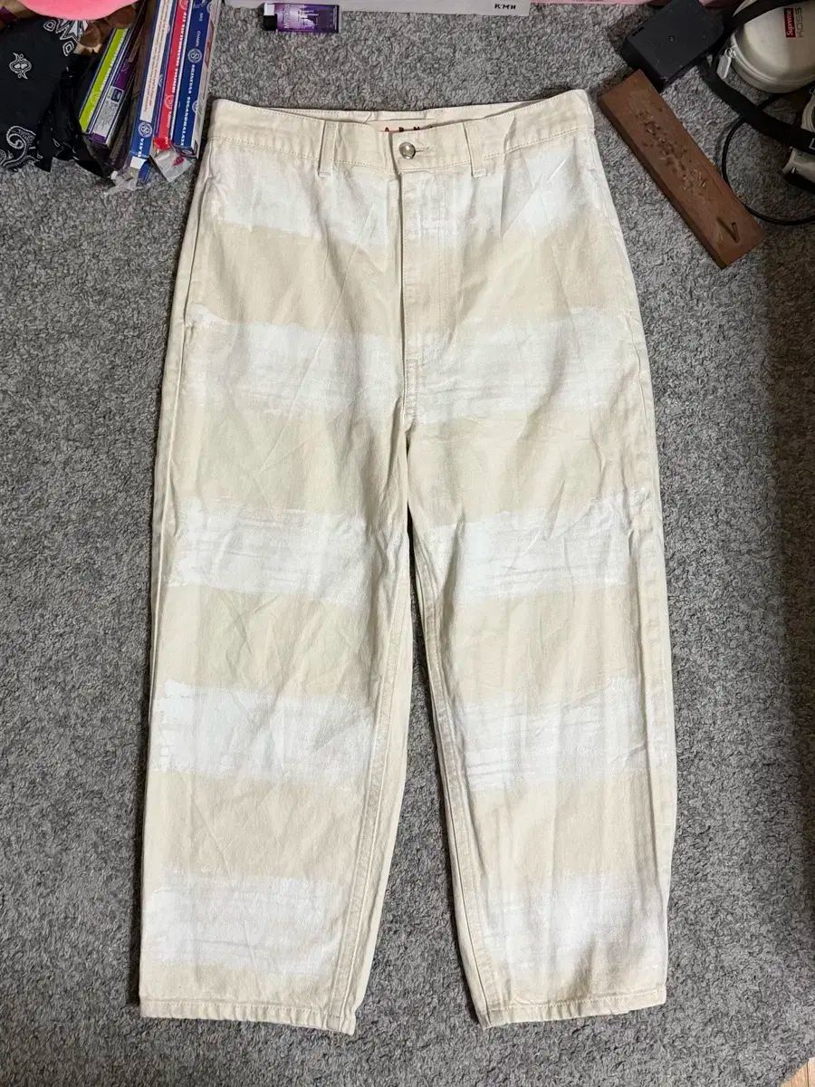 Marni マルニ ワイド ペイント デニム