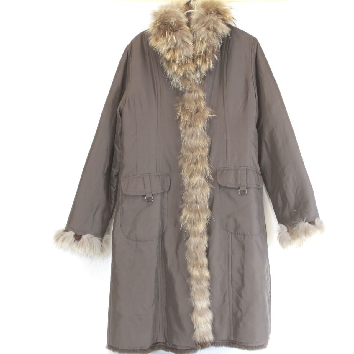 リバーシブル コート 良品『USED』 シルク ロシアン ウィーゼル ＆ 100 