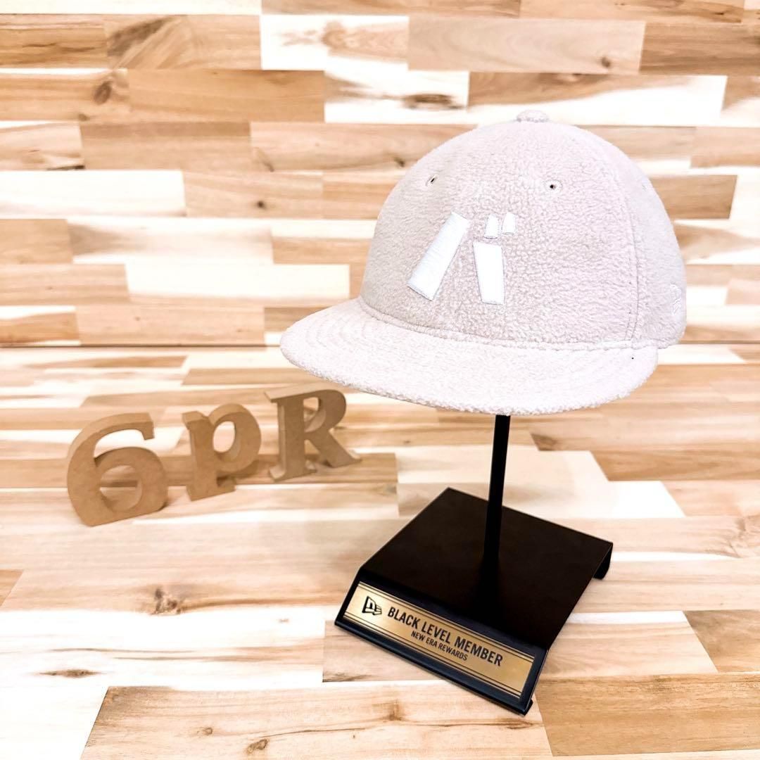 レア【ニューエラ×バナナマン】限定コラボ フリース ボア キャップ