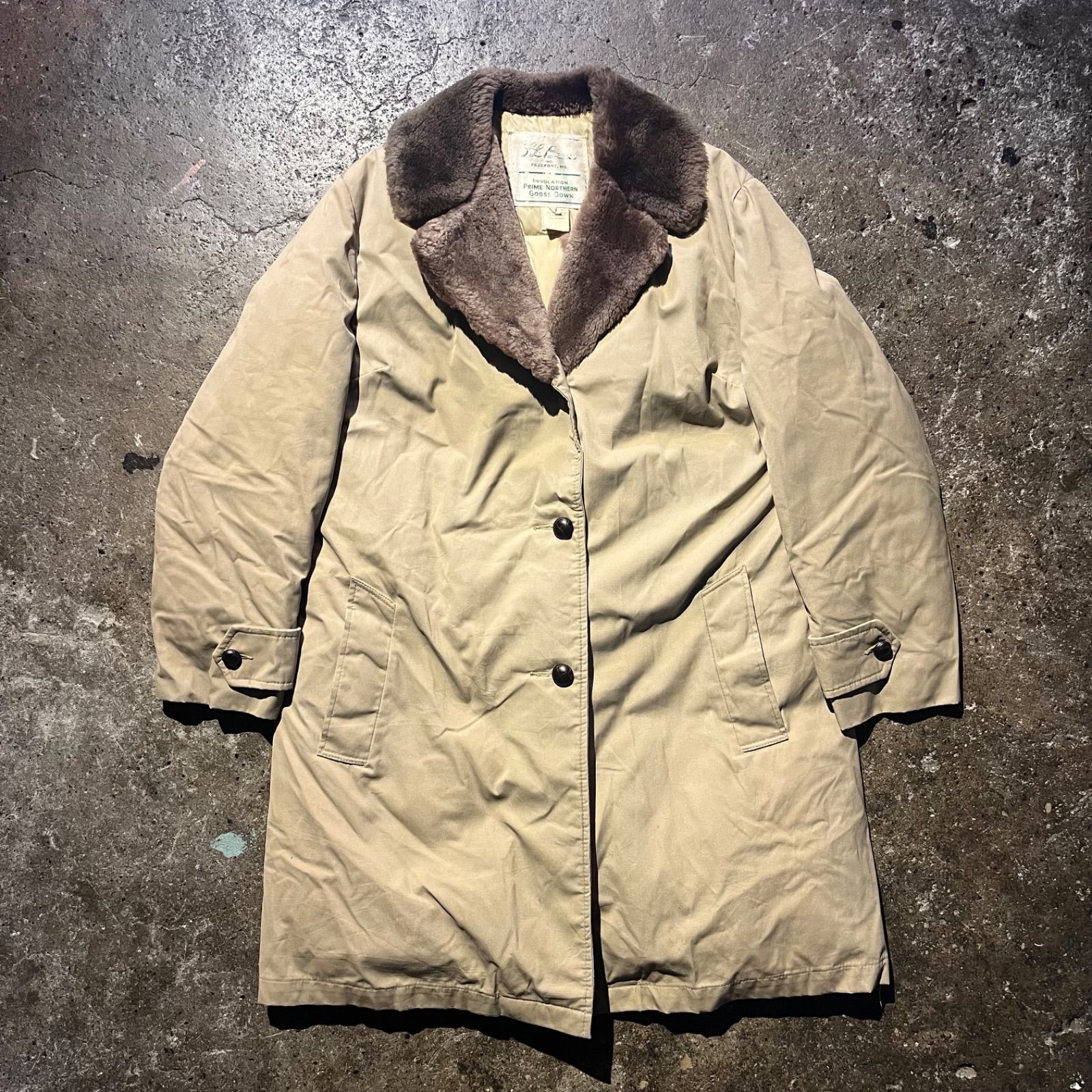 L.L.Bean エル エル ビーン 60s 1960s VINTAGE ヴィンテージ 筆記体タグ グースダウン Goose Down レディース