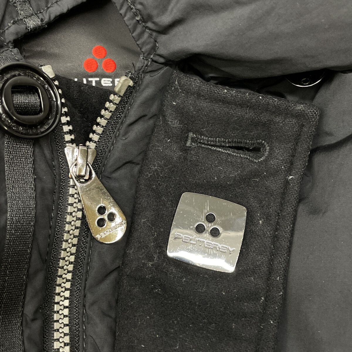 PEUTEREY ピューテリー 【ﾊﾞｰﾆｰｽﾞﾆｭｰﾖｰｸ別注】47233400 ﾌﾞﾗｯｸ ﾌｰﾃﾞｯﾄﾞ