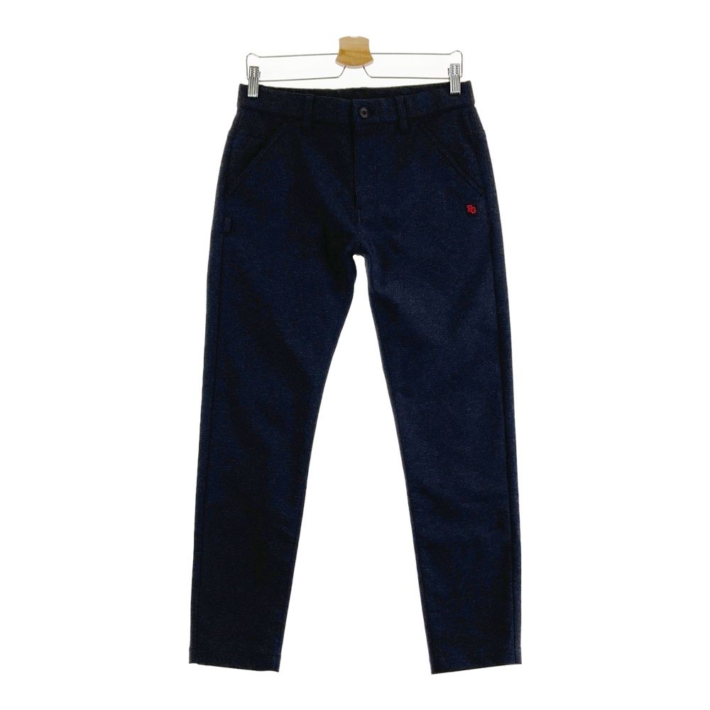 サイズ：4 PEARLY GATES パーリーゲイツ ロゴ刺繍パンツ グレー系