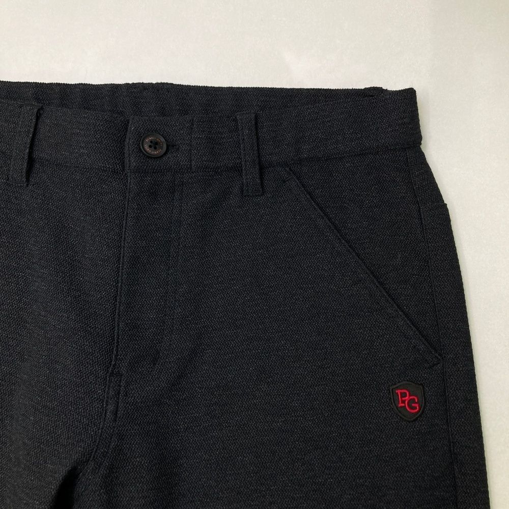 サイズ：4 PEARLY GATES パーリーゲイツ ロゴ刺繍パンツ グレー系