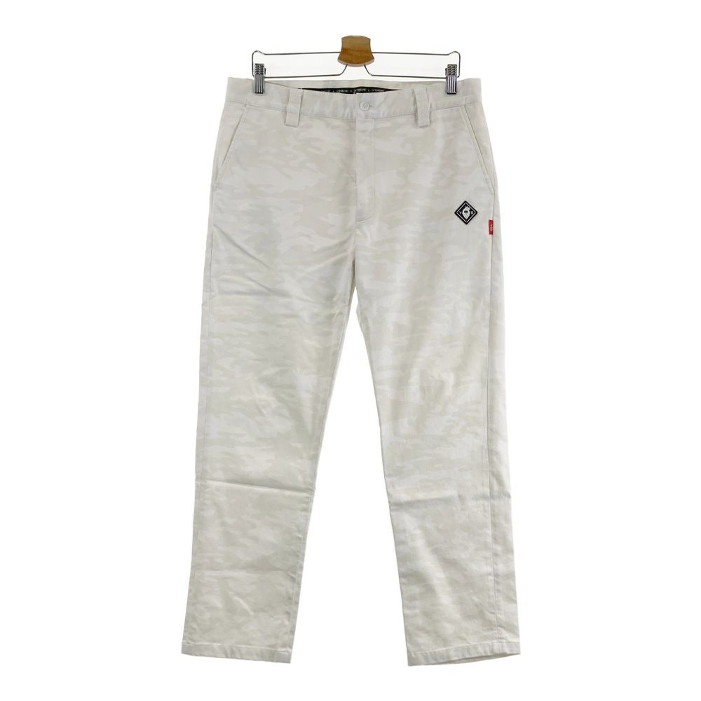 サイズ：XL V12 ヴィトゥエルヴ ストレッチパンツ カモフラ柄 ホワイト