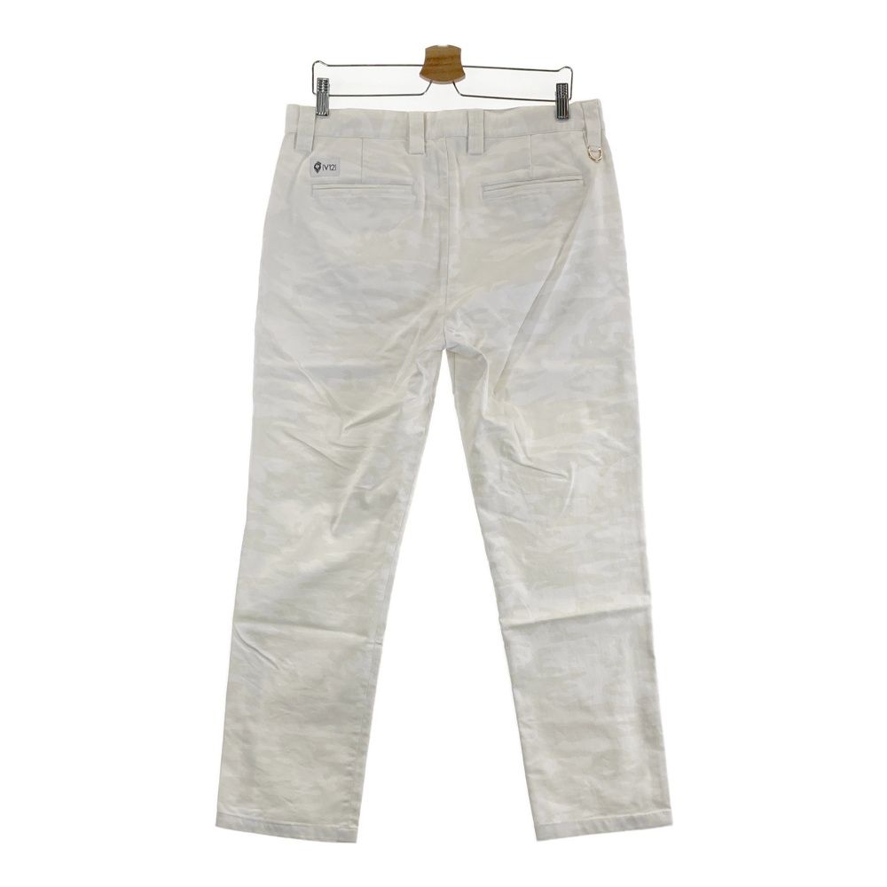 サイズ：XL V12 ヴィトゥエルヴ ストレッチパンツ カモフラ柄 ホワイト