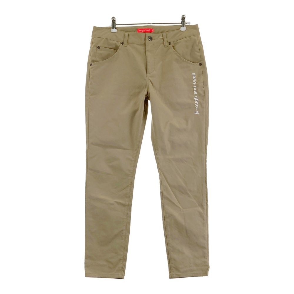 サイズ L ROUGH-SWELL ラフアンドスウェル ロングパンツ ベージュ系 240101561168 ゴルフウェア レディース ストスト