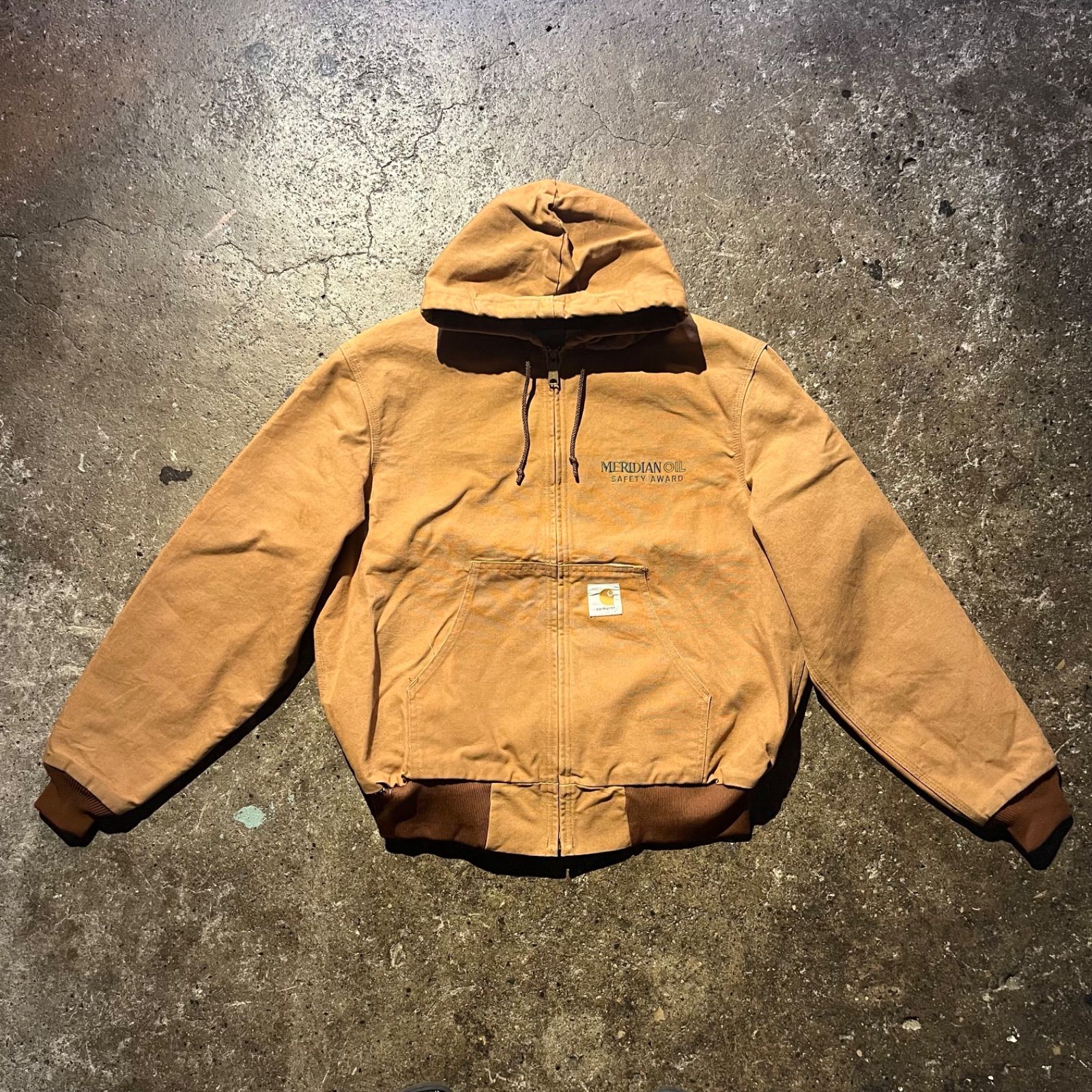 【希少デザイン】90s carhartt アクティブジャケット 希少 90s Lサイズ Carhartt アクティブジャケット リアルツリーカモ