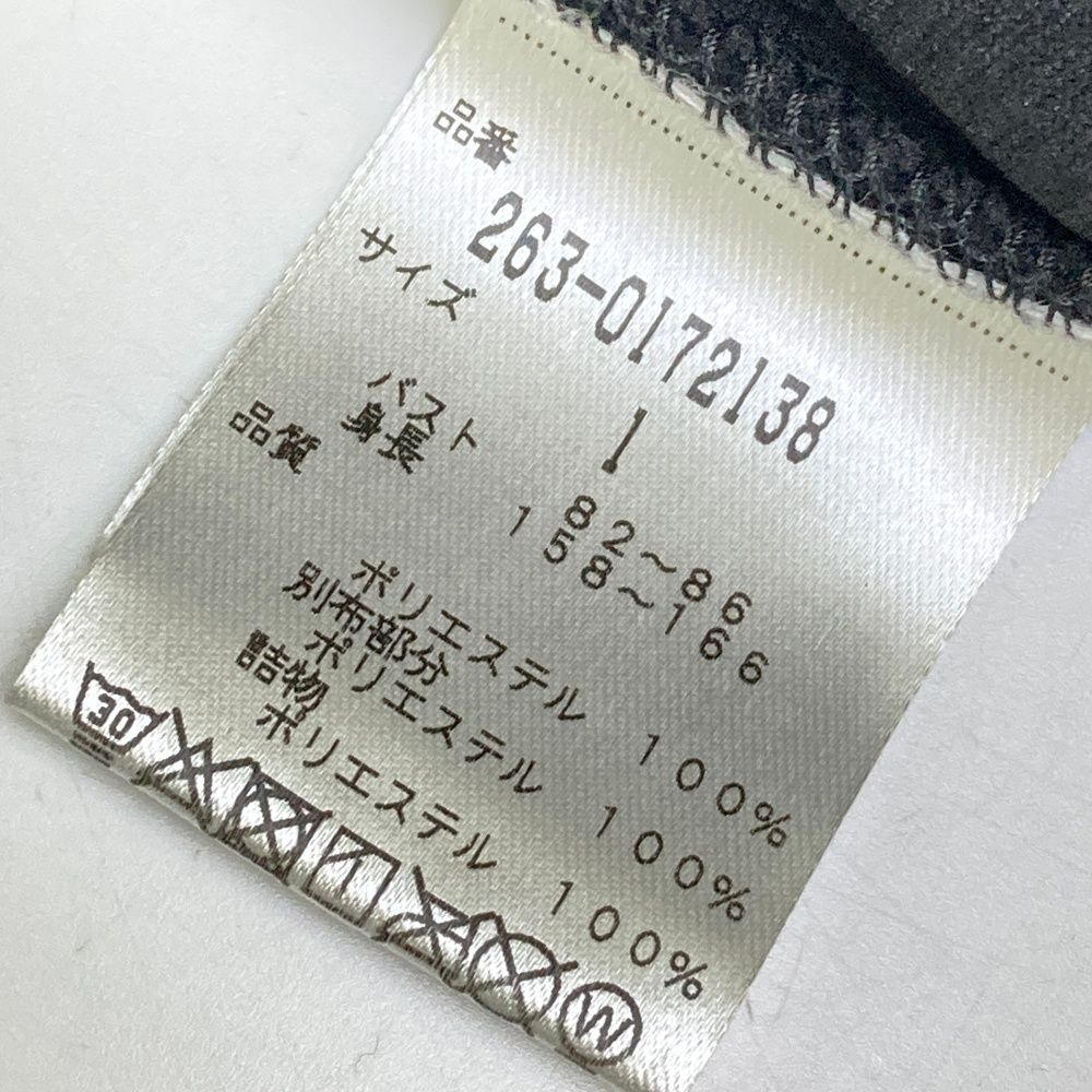 サイズ：1 JACK BUNNY ジャックバニー 長袖ジップジャケット ブラック