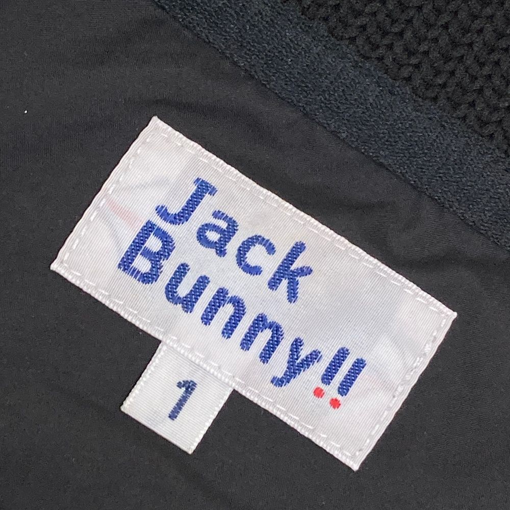 サイズ：1 JACK BUNNY ジャックバニー 長袖ジップジャケット ブラック