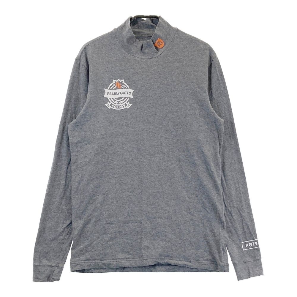 サイズ：4 PEARLY GATES パーリーゲイツ ハイネック 長袖Tシャツ