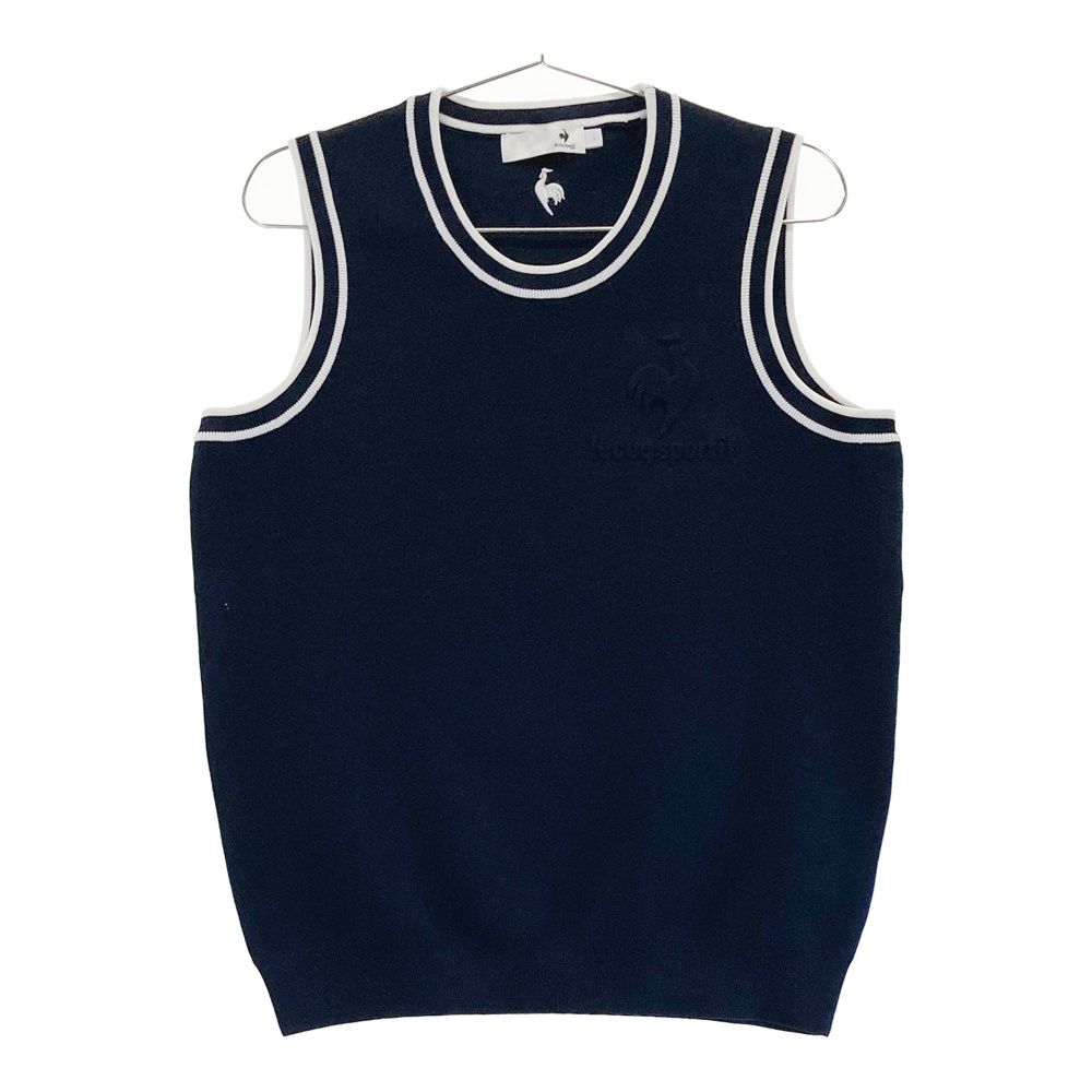 サイズ L LE COQ GOLF ルコックゴルフ モデル ニット ベスト ネイビー系 240101562440 ゴルフウェア レディース ストスト