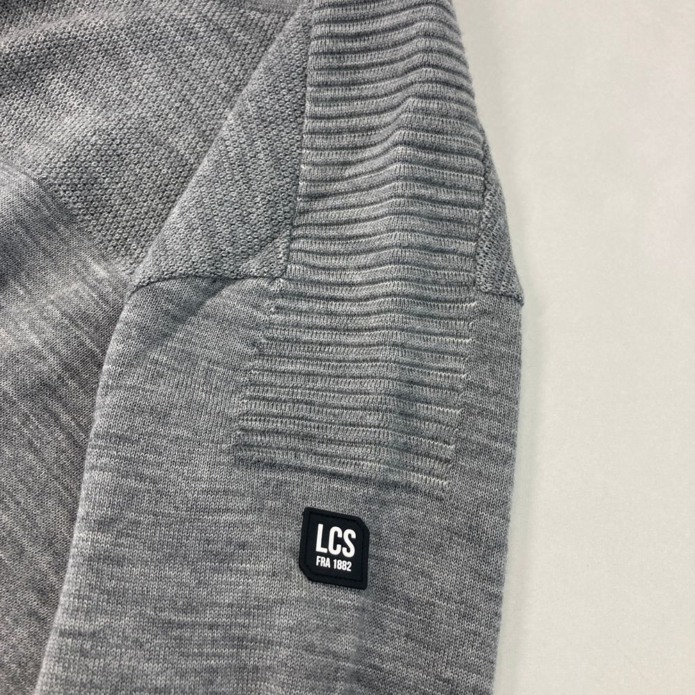 サイズ：LL LE COQ GOLF ルコックゴルフ 2023年モデル ニットセーター  グレー系 [240101562448] ゴルフウェア メンズ ストスト