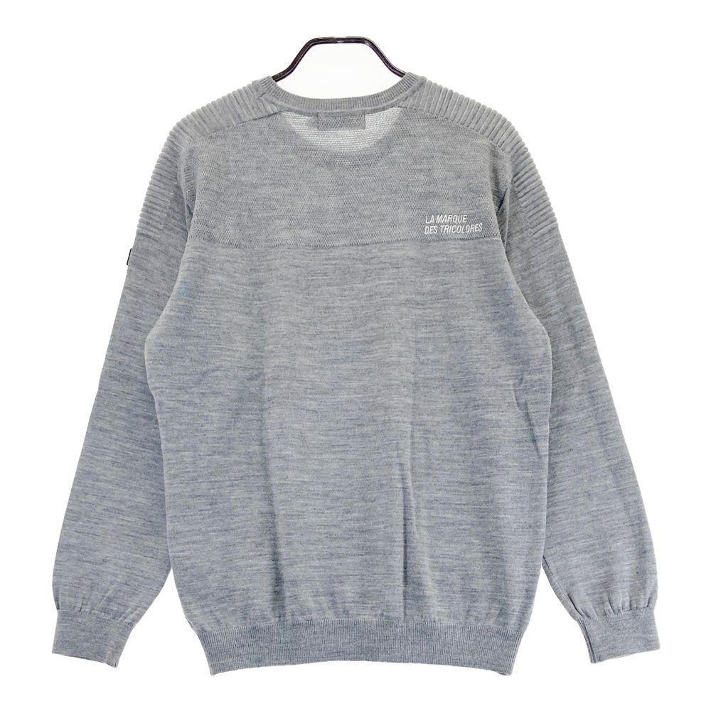 サイズ：LL LE COQ GOLF ルコックゴルフ 2023年モデル ニットセーター  グレー系 [240101562448] ゴルフウェア メンズ ストスト