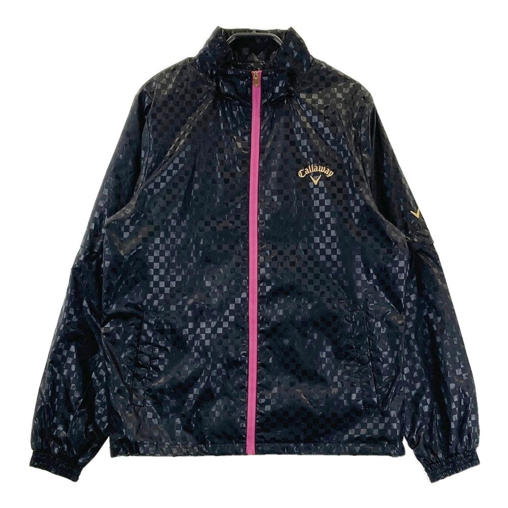 サイズ：LL CALLAWAY キャロウェイ 2WAY ジップジャケット チェッカー