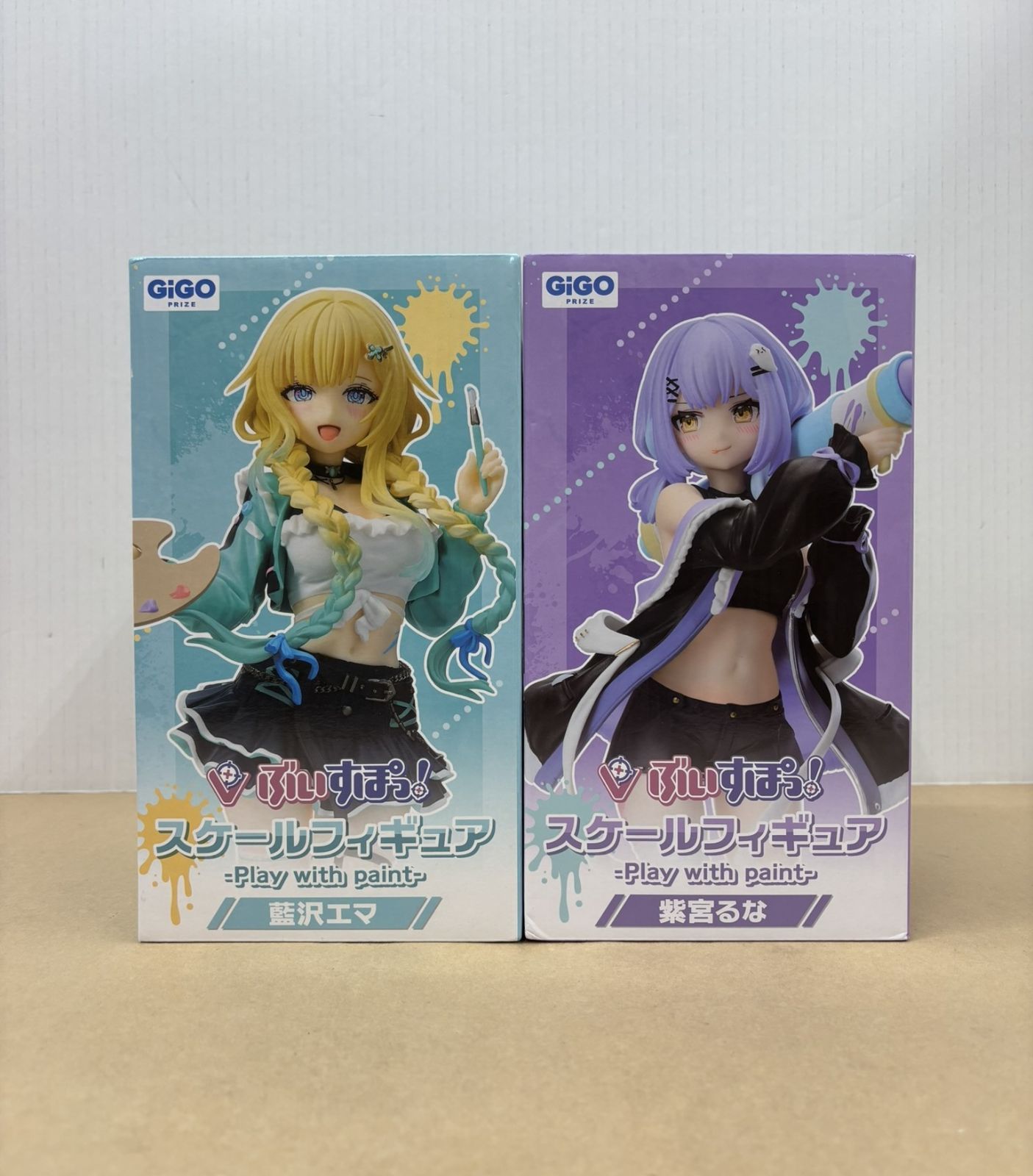 ぶいすぽっ！スケールフィギュア - Play with paint- GiGO限定 藍沢