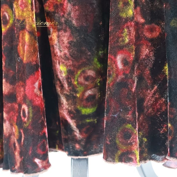 フラメンコ 衣装 ワンピース ドレス ベロア フレコ フリンジ 赤 黒 感 上品 CANELA PURA ブラック系 レッド系 発表会 パーティ デザイン おしゃれ 女性用 イベント 舞台衣装 ステージ フェスティバル ドレスアップ