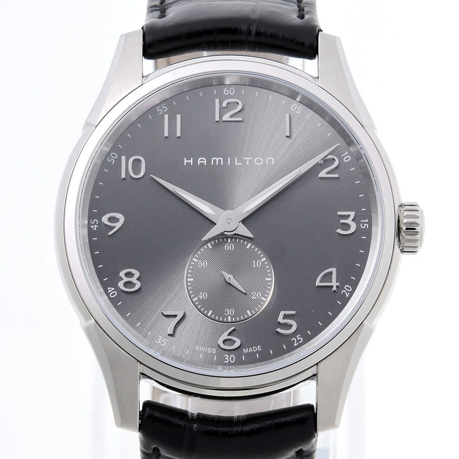 ハミルトン HAMILTON ジャズマスター シンライン スモールセコンド クオーツ H38411783 H384110 グレー クオーツ 商品番号 A-159405