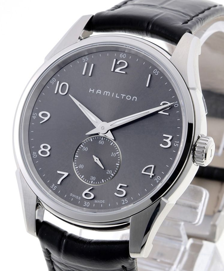 ハミルトン HAMILTON ジャズマスター シンライン スモールセコンド クオーツ H38411783 H384110 グレー クオーツ 商品番号 A-159405