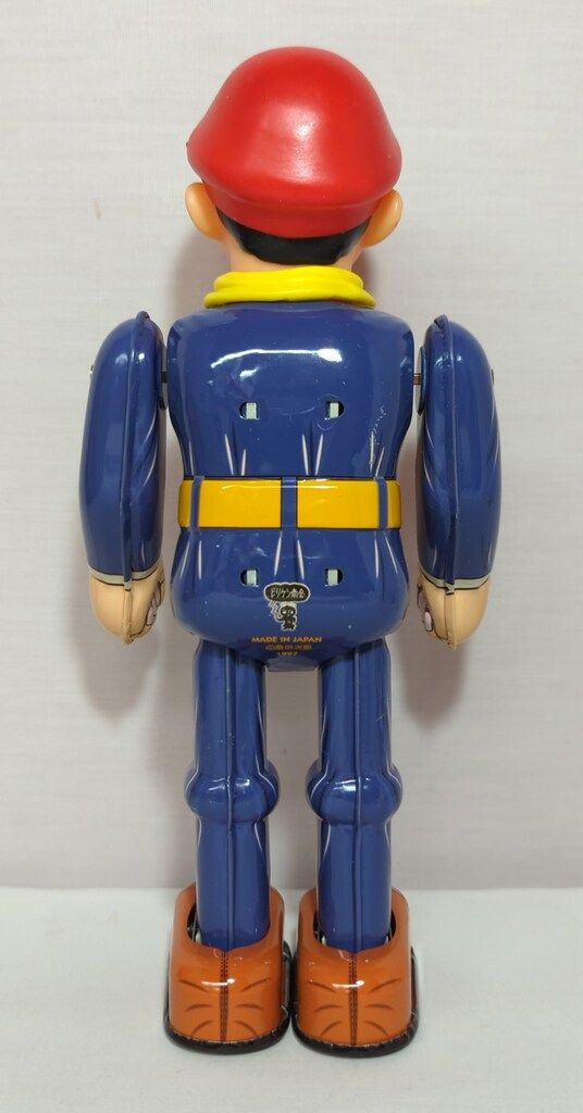 ビリケン商会 ゼンマイ歩行ブリキ まぼろし探偵 220mm - メルカリ