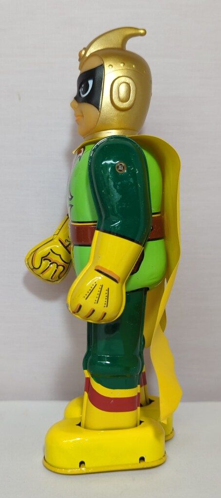 ビリケン商会 ゼンマイ歩行ブリキ ナショナルキッド 230mm - メルカリ