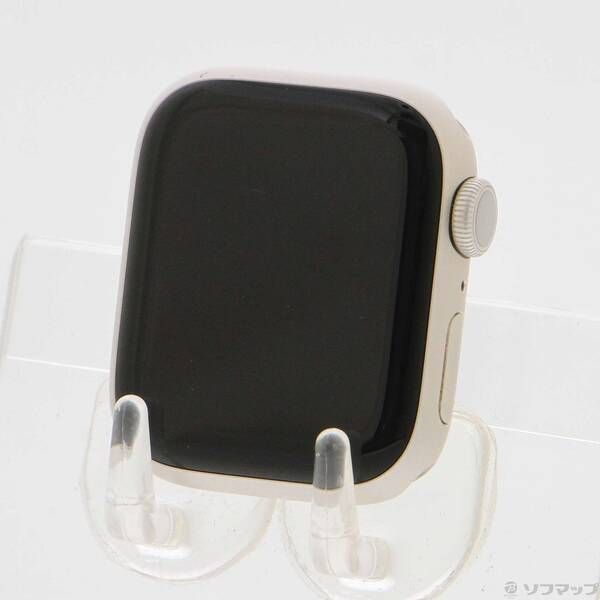 品〕 Apple Watch Series 7 GPS 41mm スターライトアルミニウム