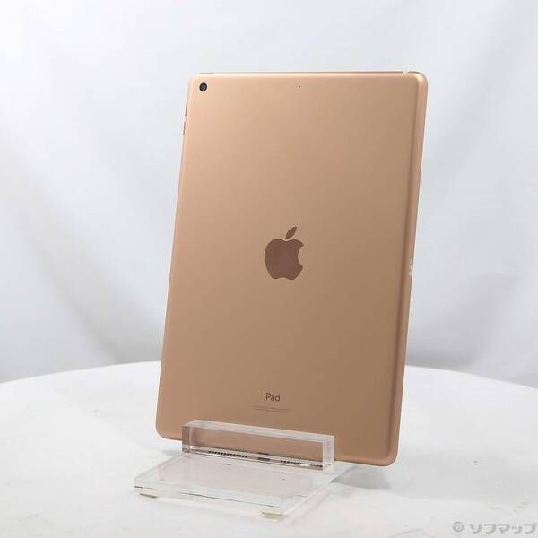 〔中古品〕 iPad 第8世代 32GB ゴールド MYLC2J／A Wi-Fi【348】