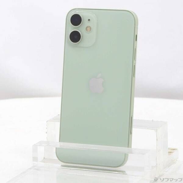 中古品〕 iPhone12 mini 64GB グリーン MGAV3J／A SIMフリー【269