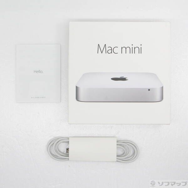 品〕 Mac mini Late-2014 MGEQ2J／A Core_i5 2.8GHz 8GB Fusion
