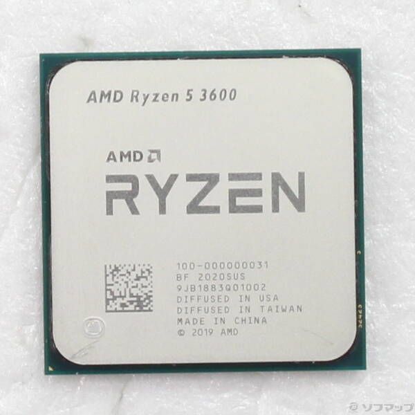 〔 品〕 Ryzen 5 3600 〔3.6GHz SOCKET AM4〕 262
