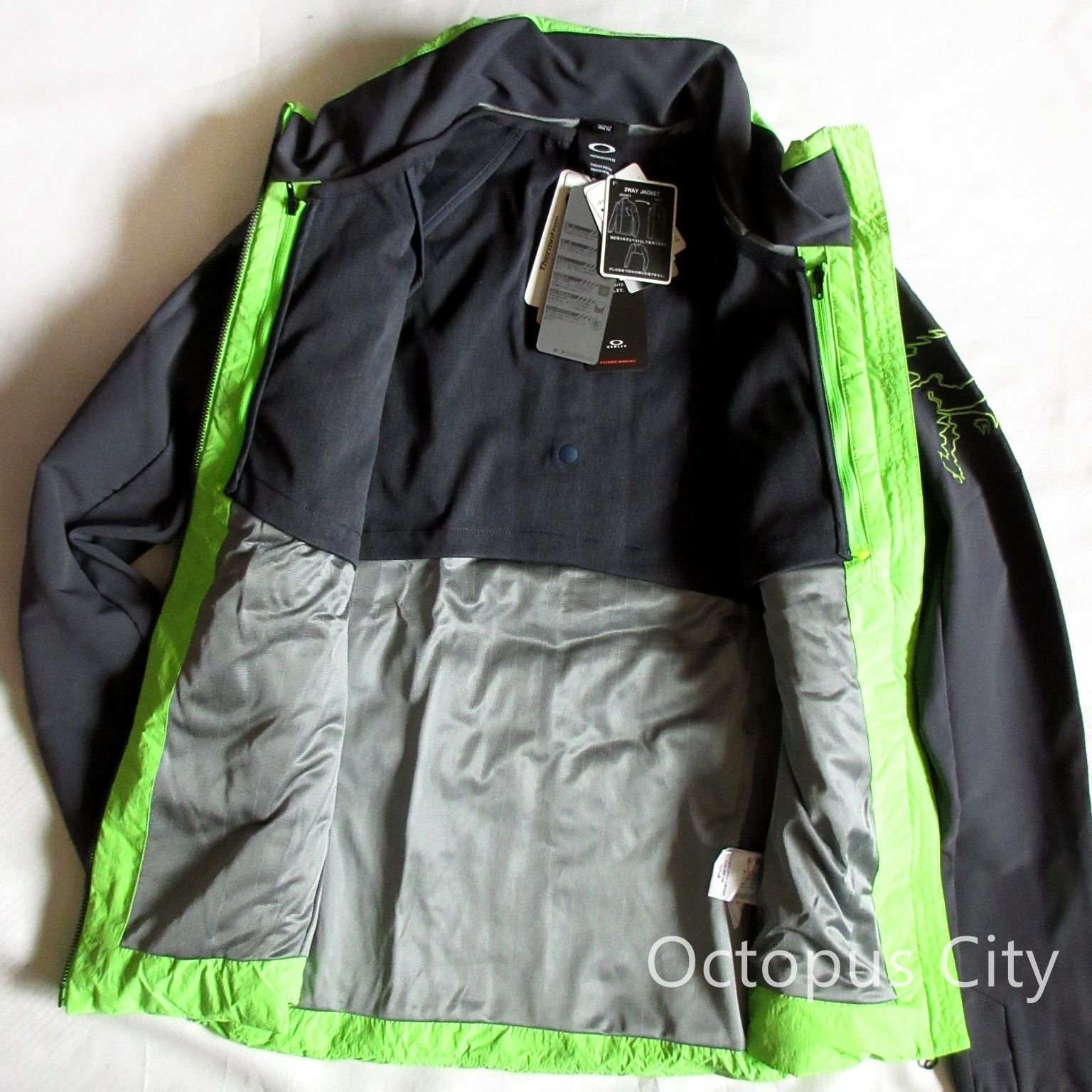 メンズ M 未使用 OAKLEY オークリー ゴルフ スカル 2way ダウン