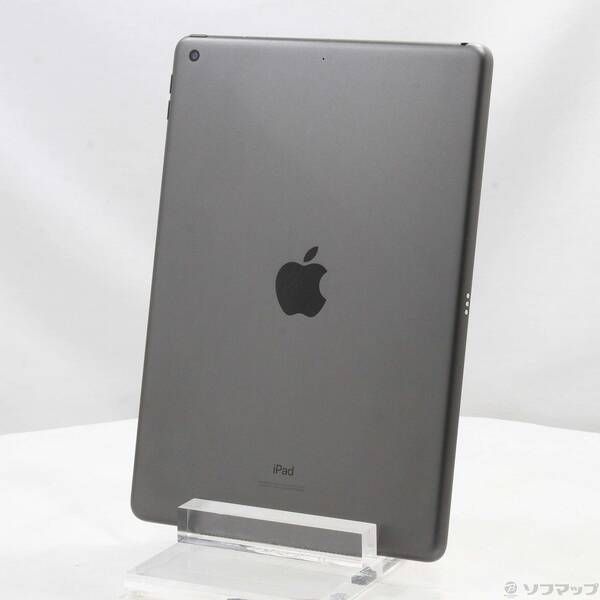 超美品　iPad 第7世代32GB au スペースグレイ APPLE 〔中古〕iPad 第7世代 32GB スペースグレイ MW742J/A Wi-Fi