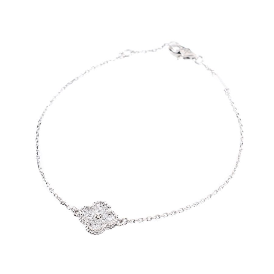 ☆Sukkoroom★　ヴァンクリーフ＆アーペルアルハンブラ ブレスレット Van Cleef & Arpels ヴァンクリーフ＆アーペル オニキス ブレスレット