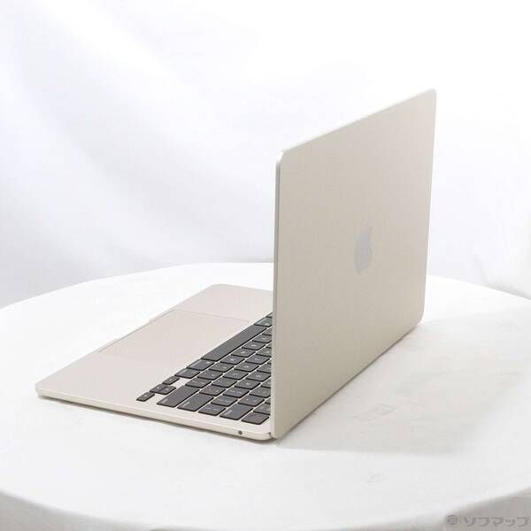〔 品〕 MacBook Air 13.6-inch Late-2025 MC 8 P 4 J A Apple M 3 8コアCPU_10コアGPU 24 GB SSD 1 TB スターライト 〔15.3 Sequoia〕 262