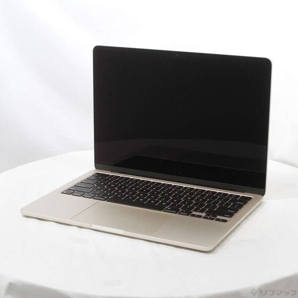 〔 品〕 MacBook Air 13.6-inch Late-2025 MC 8 P 4 J A Apple M 3 8コアCPU_10コアGPU 24 GB SSD 1 TB スターライト 〔15.3 Sequoia〕 262