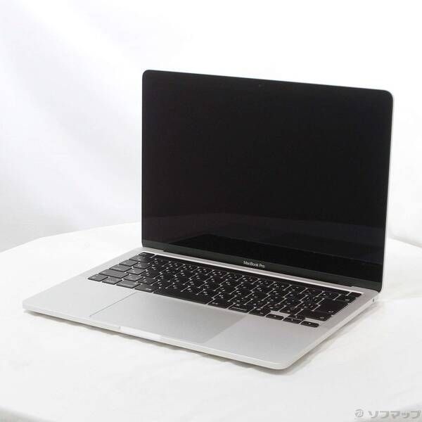 〔 品〕 MacBook Pro 13.3-inch Late-2020 MYDC2J A Apple M1 8コアCPU_8コアGPU 8GB SSD512GB シルバー 〔14.7 Sonoma〕 258