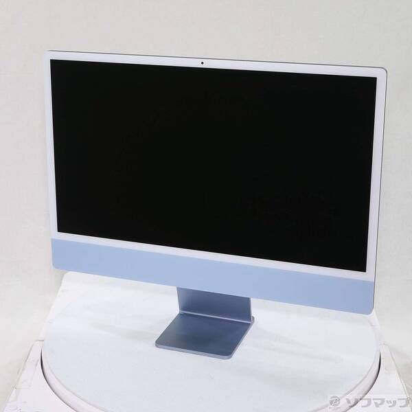〔 品〕 iMac 24-inch Late-2025 MQRC3J A Apple M3 8コアCPU_8コアGPU 8GB SSD256GB ブルー 〔15.7 Sequoia〕 262
