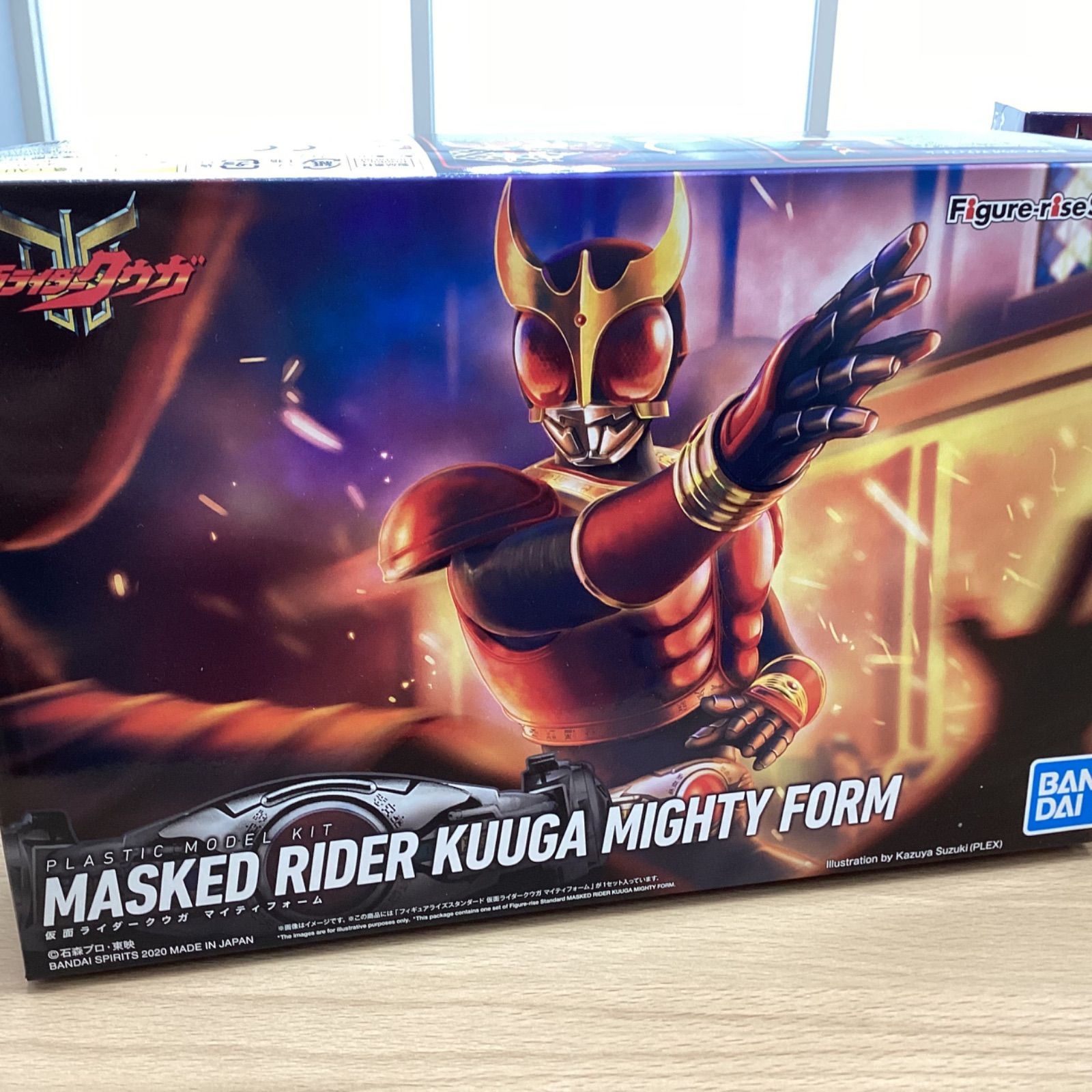 MA 394 プラモデル バンダイ 仮面ライダークウガ マイティフォーム アメイジングマイティ ライジングマイティパーツセット Figure rise Standard 2点