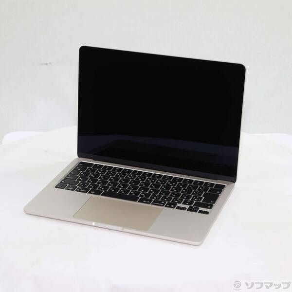 〔 〕 MacBook Air 13.6-inch Early-2025 MW0Y3J A Apple M4 10コアCPU_8コアGPU 16GB SSD256GB スターライト 〔15.7 Sequoia〕 258
