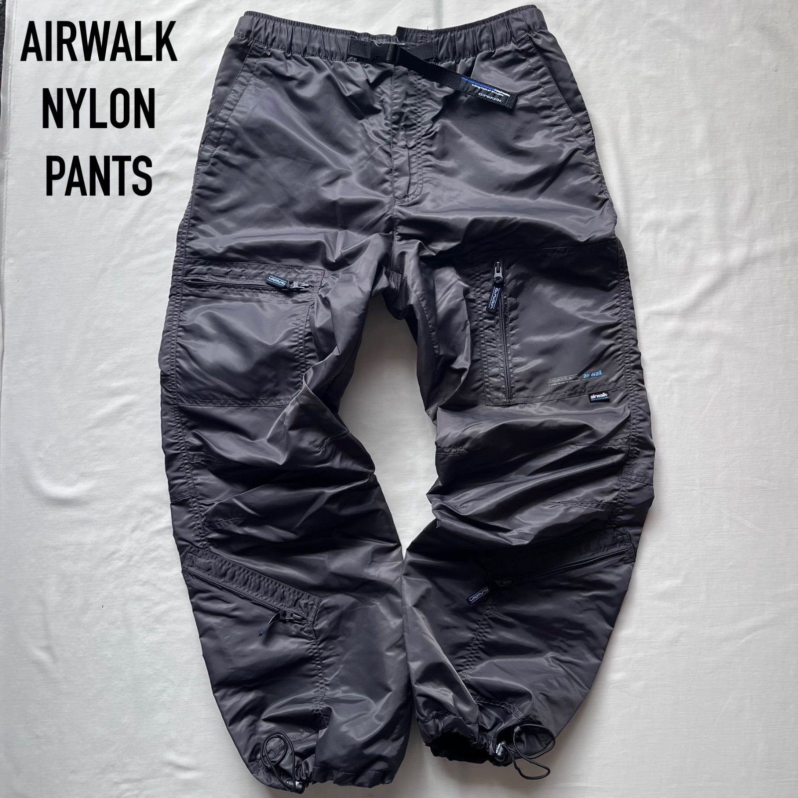 airwalk エアウォーク ナイロンパンツ カーゴパンツ 00s y2k テック 