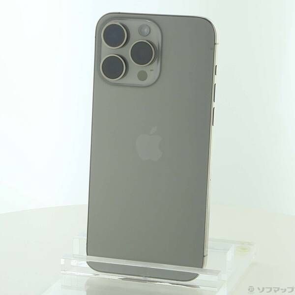 〔 品〕 iPhone15 Pro Max 512GB ナチュラルチタニウム MU6W3J A SIMフリー 377