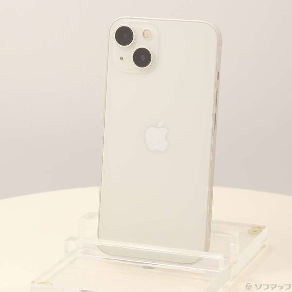 〔 品〕 iPhone 13 256 GB スターライト MLNJ 3 J A SIMフリー 295
